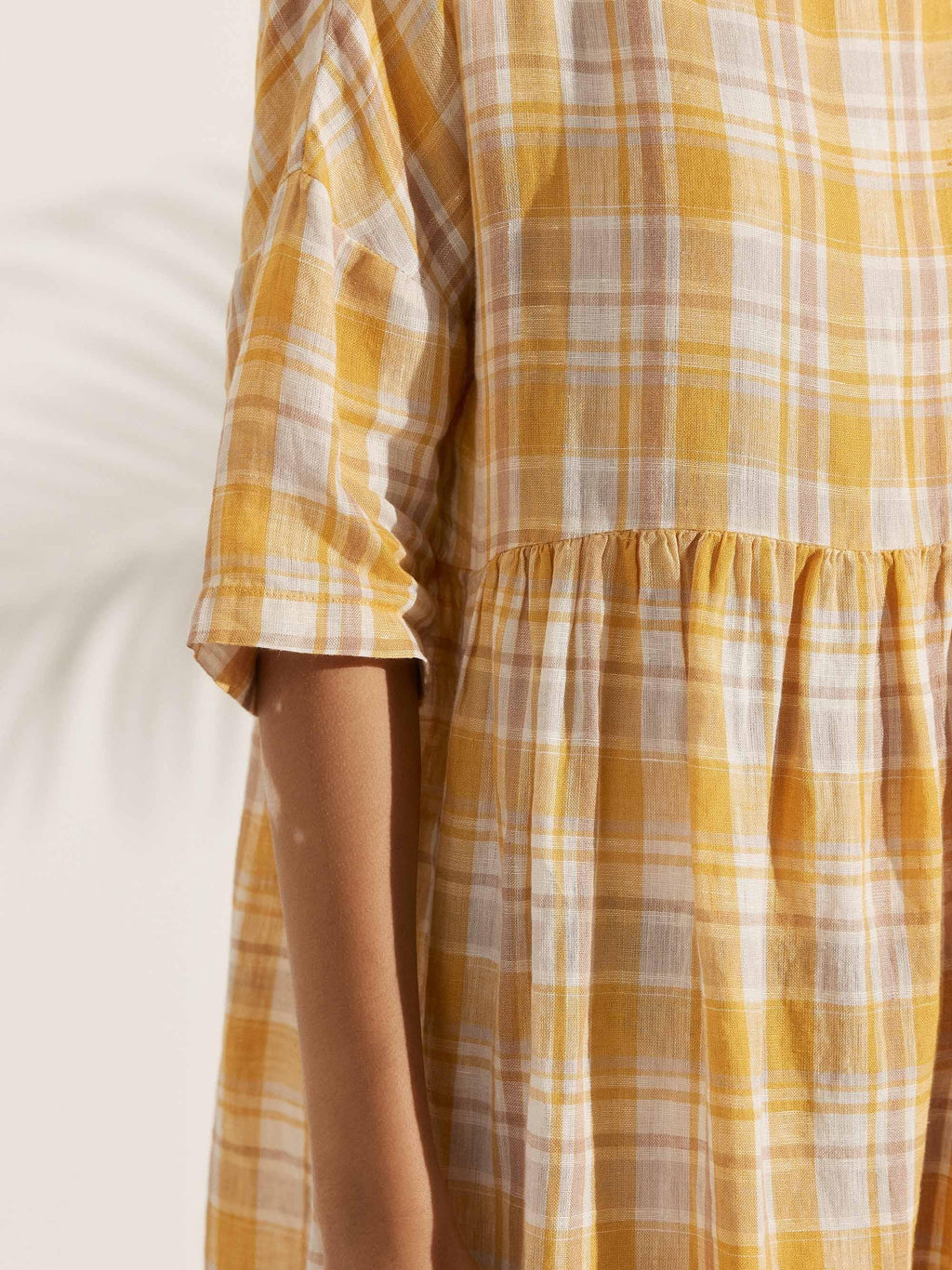 Vestido Midi A-Line 100% Lino VALENCIA