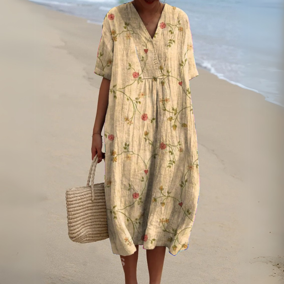 ROSALIE | VESTIDO FLORAL ELEGANTE