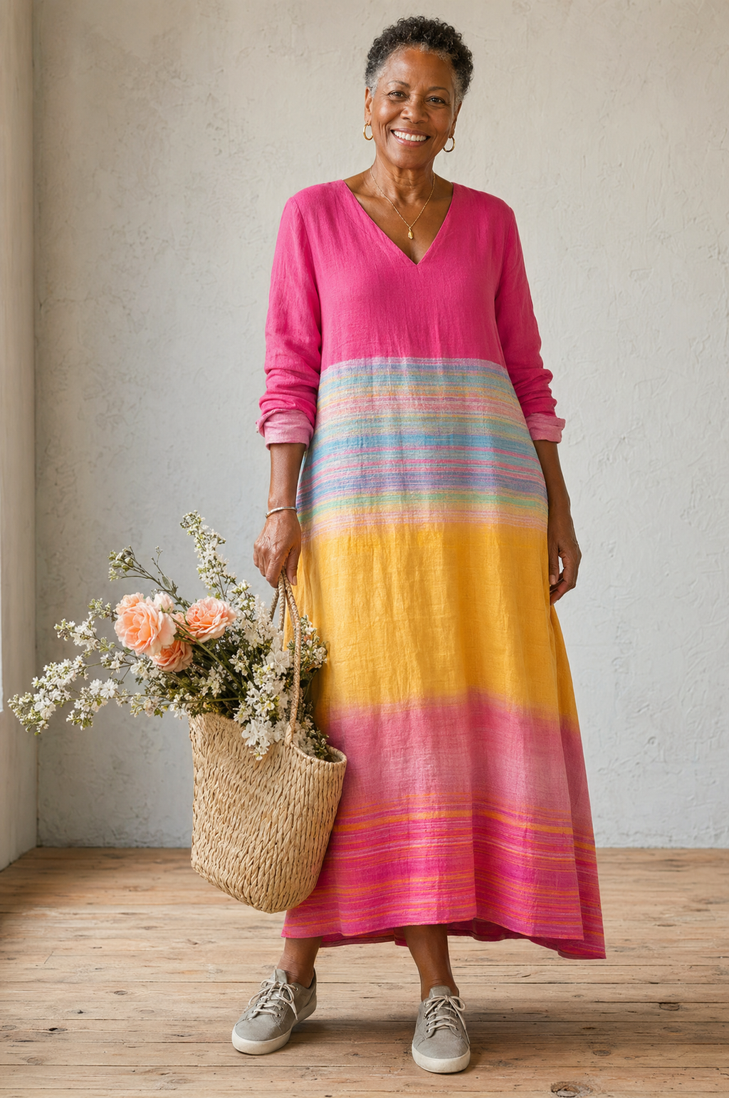 El Vestido Midi Brisa de Toscana