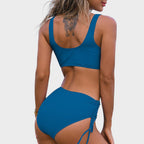 María | Conjunto De Bikini De Un Solo Color