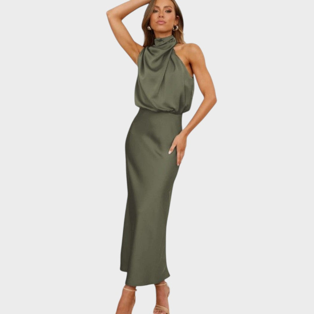 Chantal | Elegante Vestido de Satén