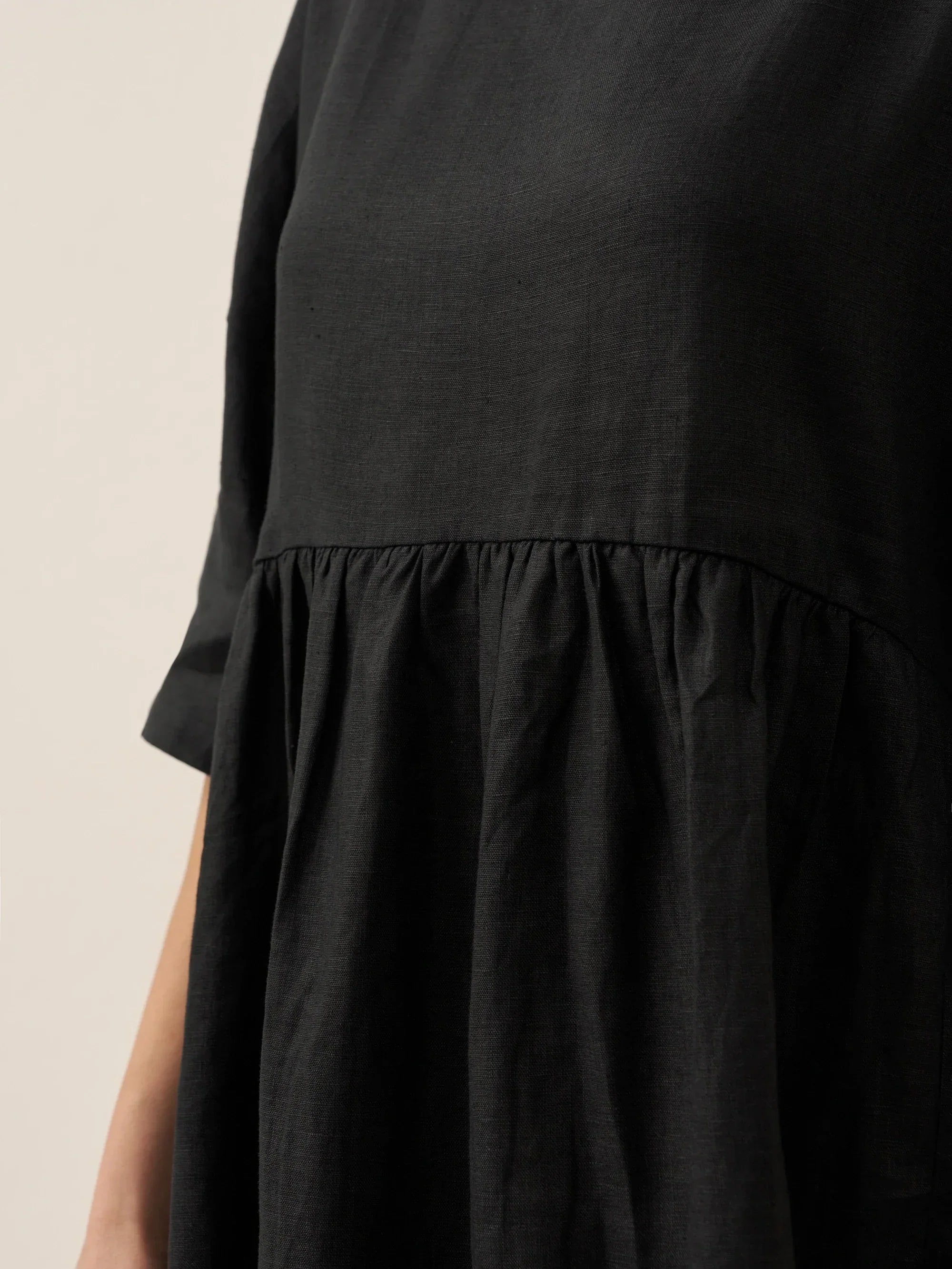 Vestido Midi A-Line 100% Lino VALENCIA