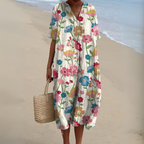 ROSALIE | VESTIDO FLORAL ELEGANTE