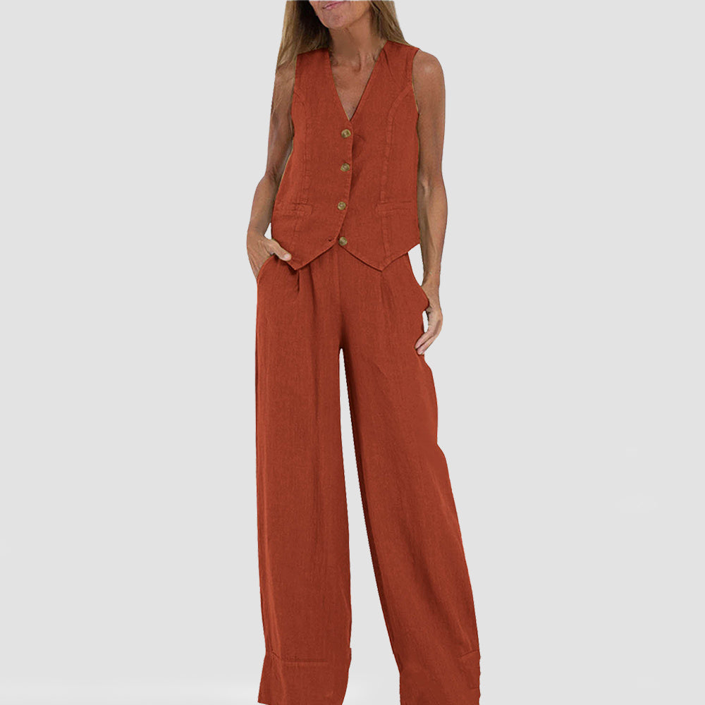 Mary | Conjunto de Chaqueta y Pantalón