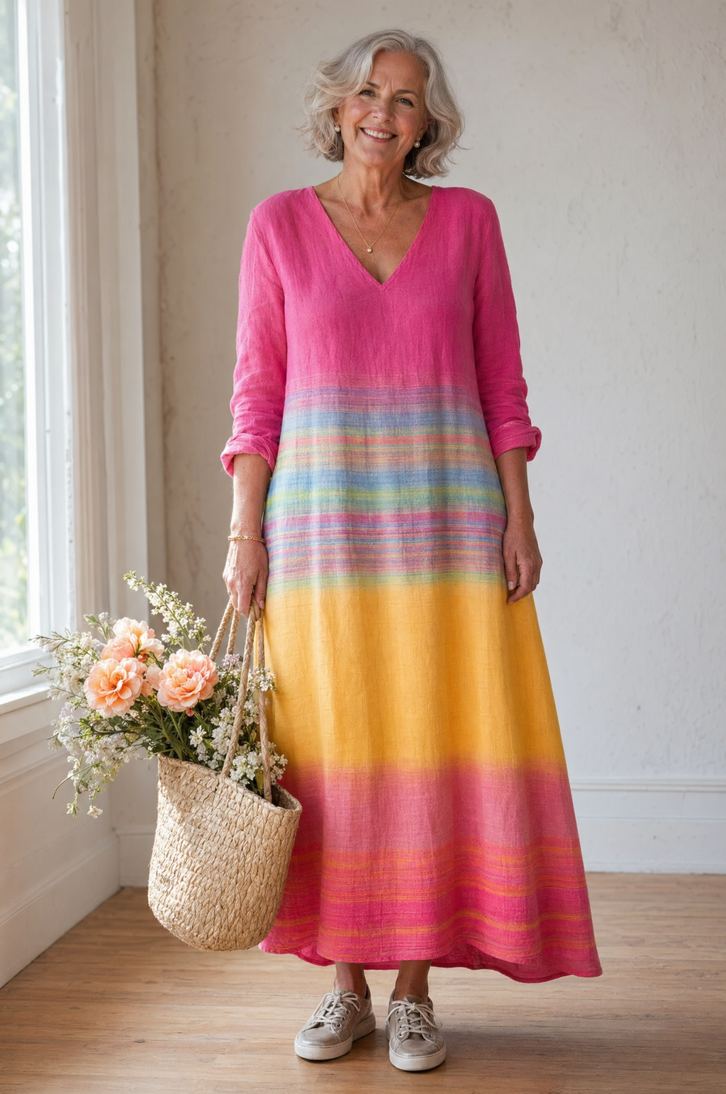 El Vestido Midi Brisa de Toscana