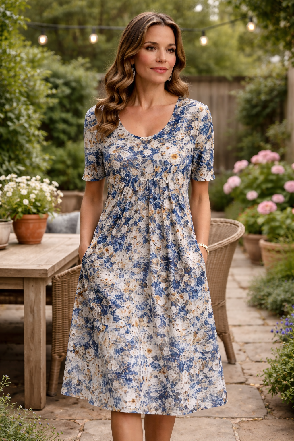 MARIANNE | VESTIDO ELEGANTE CON COBERTURA DE VIENTRE