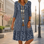 JUNIO | VESTIDO IMPRESO ELEGANTE