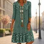 JUNIO | VESTIDO IMPRESO ELEGANTE