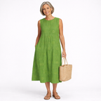 Sara | Vestido Midi Con Estampado