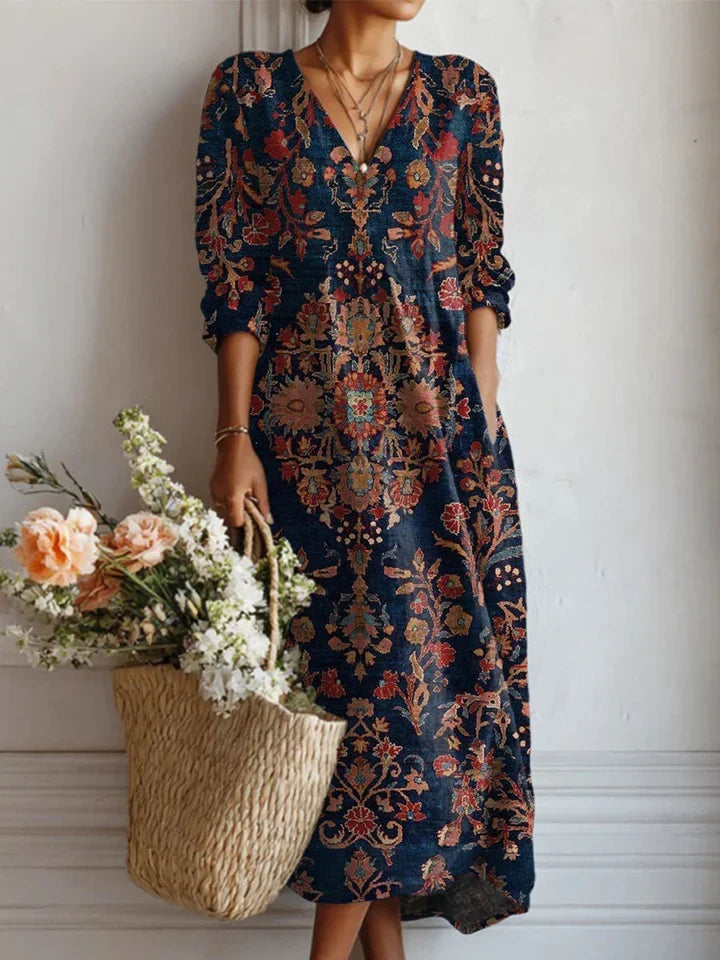 El Vestido Midi Sienna Flow - Colección Statement
