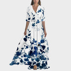 Helena | Maxivestido con deslumbrante estampado floral