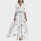 Helena | Maxivestido con deslumbrante estampado floral