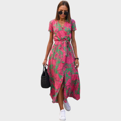 Amelie | Vestido Midi Cruzado