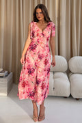 Vestido Midi con Tirantes de Flores Beverly