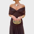 Lora | Vestido Largo Con Escote En V