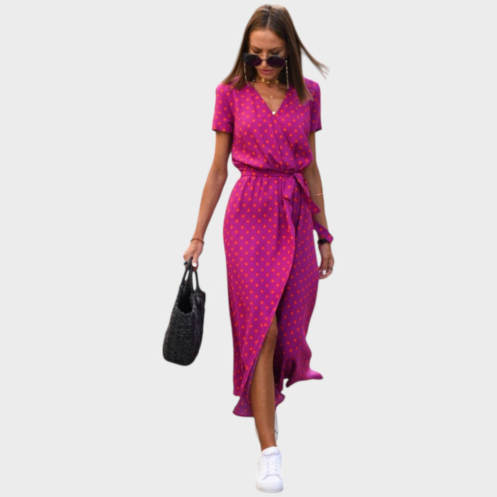 Amelie | Vestido Midi Cruzado