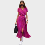 Amelie | Vestido Midi Cruzado