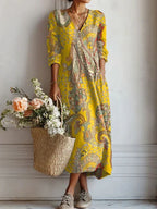 El Vestido Midi Sienna Flow - Colección Statement