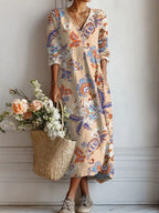 El Vestido Midi Sienna Flow - Colección Suave