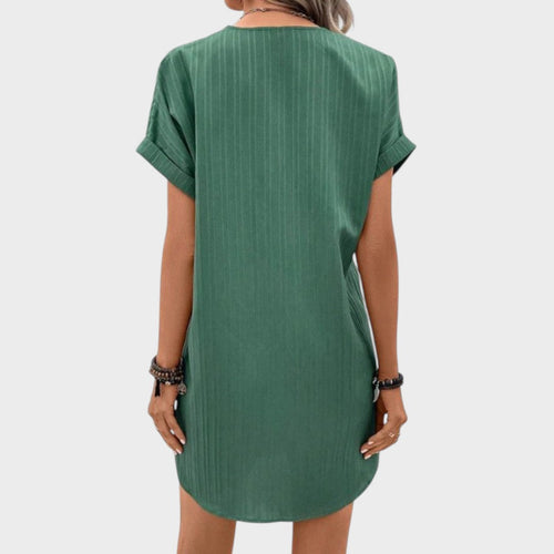 Atália | Cómodo vestido con cuello en V