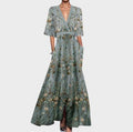 Emily | Vestido Floral Cuello V