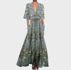 Emily | Vestido Floral Cuello V