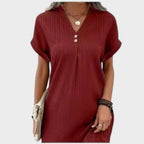 Atália | Cómodo vestido con cuello en V