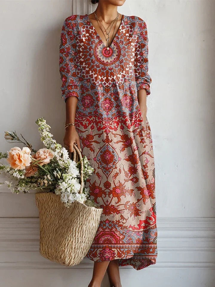 El Vestido Midi Sienna Flow - Colección Statement