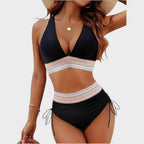 Celeste | Conjunto De Bikini Con Cintura Alta