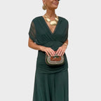 Lora | Vestido Largo Con Escote En V