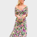 Lora | Vestido Largo Con Escote En V