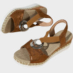 Emma | Sandalias ortopédicas con tacón de cuña