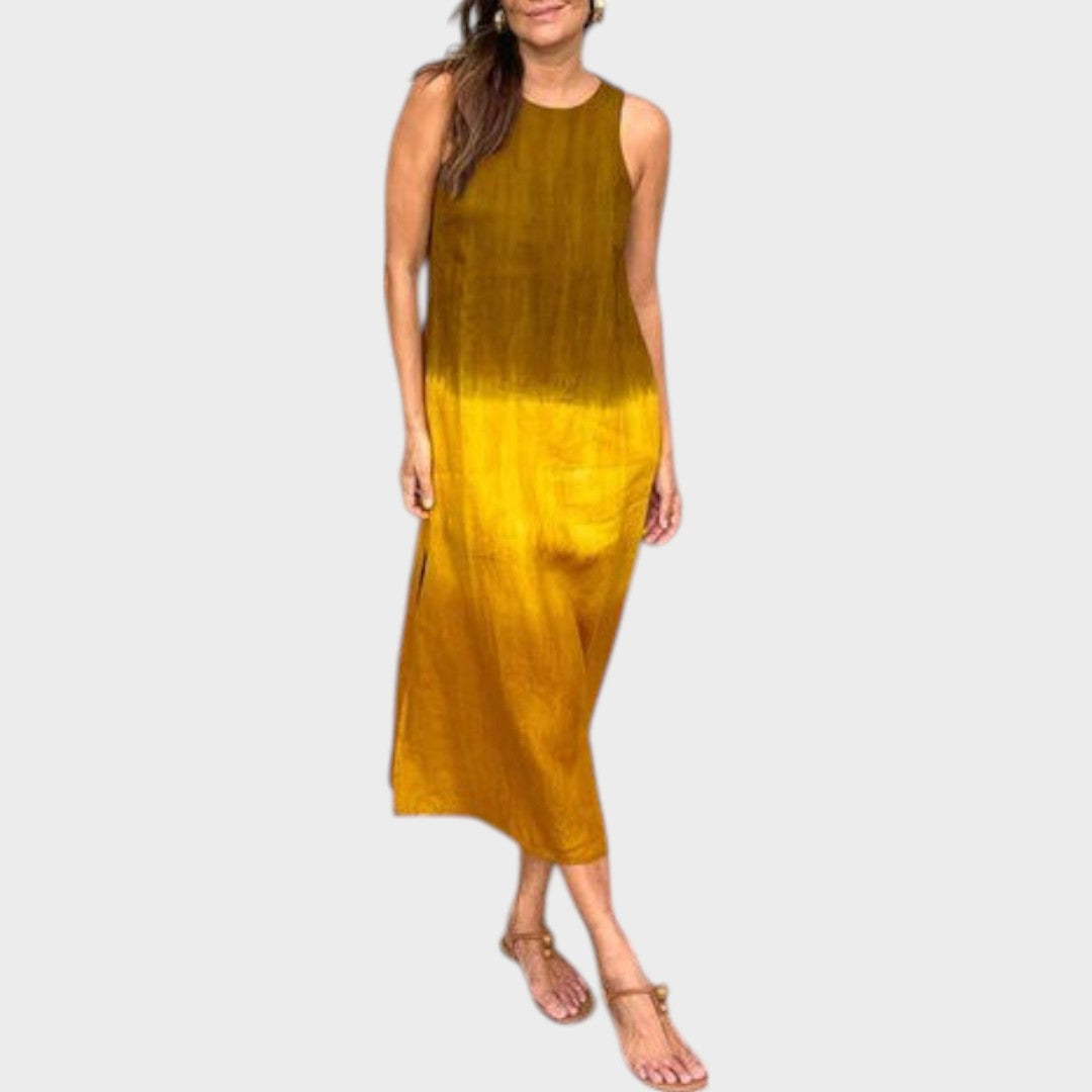 Ortega | Vestido Midi Degradado