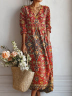 El Vestido Midi Sienna Flow - Colección Statement