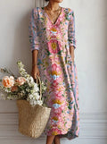 El Vestido Midi Sienna Flow - Colección Suave