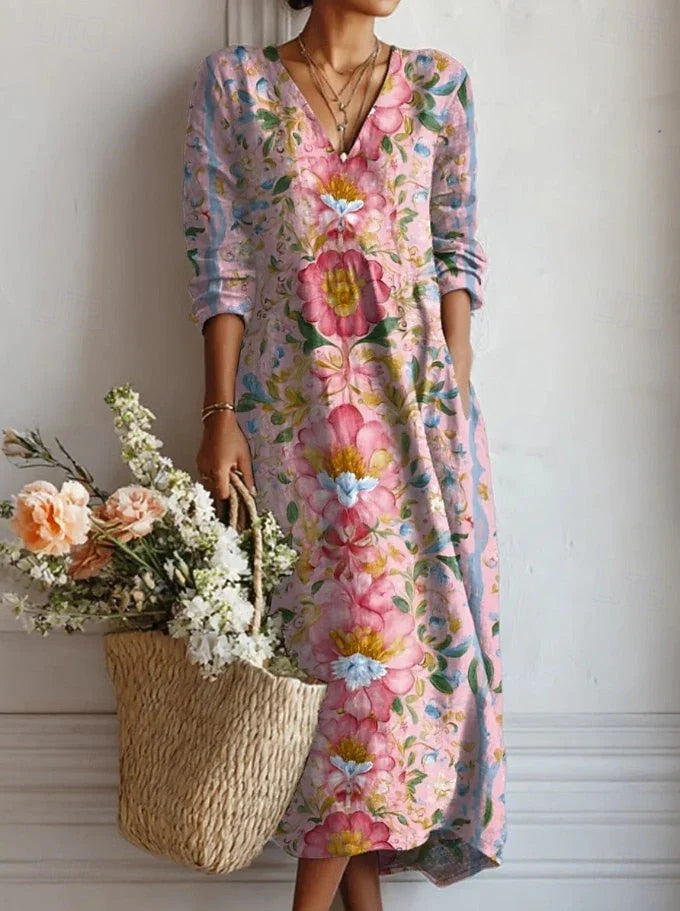 El Vestido Midi Sienna Flow - Colección Suave