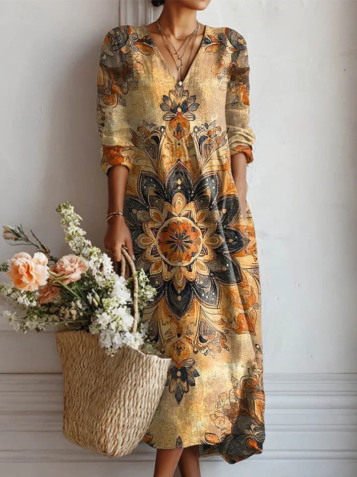 El Vestido Midi Sienna Flow - Colección Statement