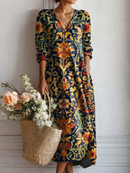 El Vestido Midi Sienna Flow - Colección Statement