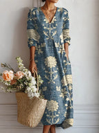 El Vestido Midi Sienna Flow - Colección Suave